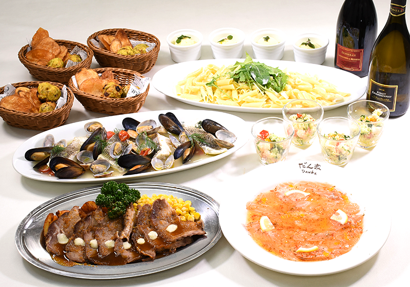 サマーシーズンを楽しく彩る『夏のパーティーコース』