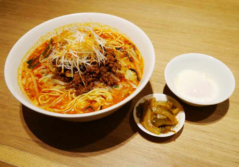 野菜たっぷり豆乳担々麺(ディナー)
