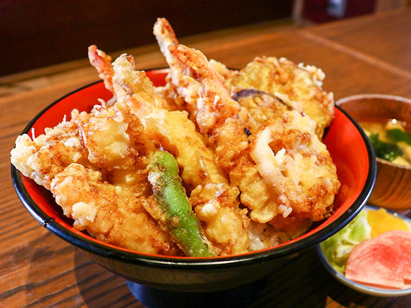 海老天4本!ちょっと贅沢したいご褒美天丼