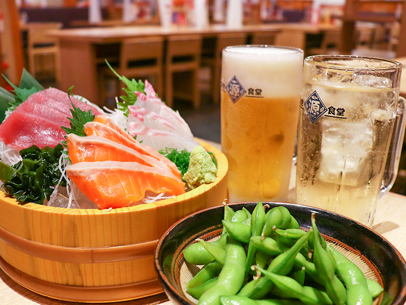 単品飲み放題やってますっ!