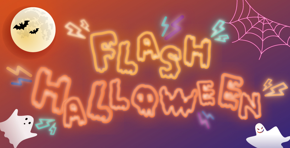 FLASH HALLOWEEN🎃絵柄が変化するモンスターを探し出そう！
