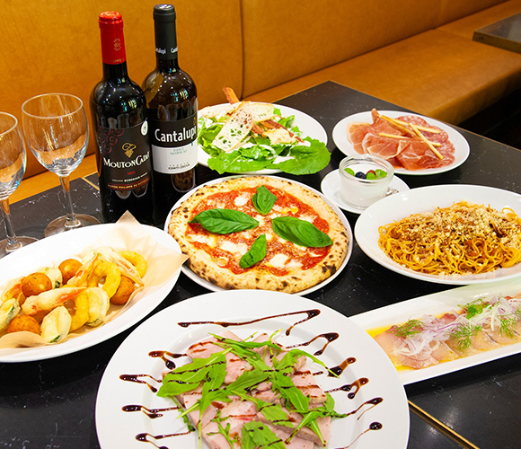 2h飲み放題付き！豪華イタリアンのコースが登場！〈5,000円〉
